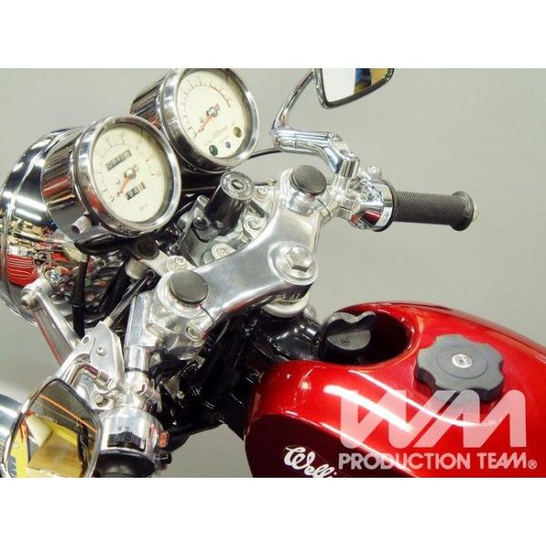 ヤマハ　SR400　 WM　トップブリッジ バーハンドル用 35Φ WM（ダブルエム） トップブリッジ バーハンドル SR400 SR500 YAMAHA