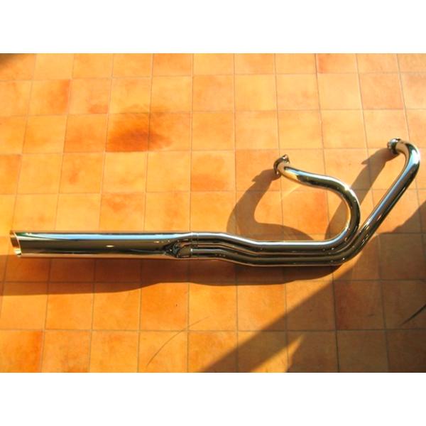 【美品】ケンテック ローライダー 2in1 マフラー カワサキ　バルカン用 webike_20042404