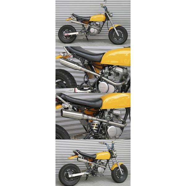 HONDA エイプ50 WirusWin フルエキゾーストマフラー WirusWin ウイルズウィン テイストアップマフラー エイプ50 HONDA
