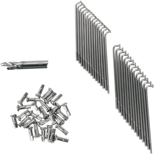 BBR Motorsports BBR[^[X|[c LARGE DIAMETER SPOKES Spoke Kit for Rim SizeF12h [0211-0028] CR50 CRF 50 F XR R CR DR-Z 70 TT-R E zC[֘A