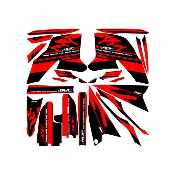 MDF（エムディーエフ） 車種別グラフィックデカールキット WR250X