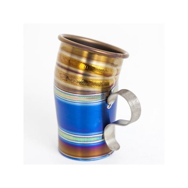 Maverick チタンマグカップセット公道使用禁止マーク入りチタン