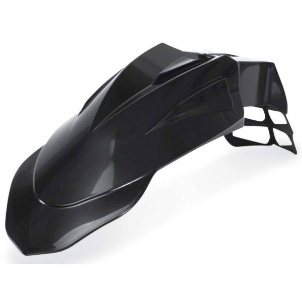 アチェルビス製RMX250 フロントフェンダー 黒 80-42 社外 中古 バイク 部品 92-95年 RM125-250 89-95年 ACERBIS イタリア製 tS ACERBIS（アチェルビス） スーパーモタード エボリューション フロント