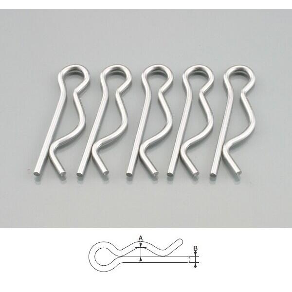 他サイト： K-CON キタココンビニパーツ ステンレスβピン φ16mmシャフト用／サイズ=：6.1mm×B：2mm／推奨シャフト径：φ16 汎用ワッシャー 外装の商品画像