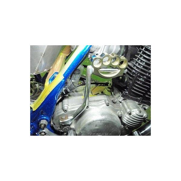 部品屋K&W ナックルキックペダル SR500 SR400 YAMAHA ヤマハ キック