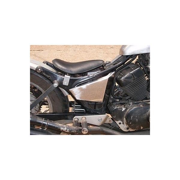 部品屋K&W ステンレス製サイドカバー ビラーゴ250(XV250) YAMAHA