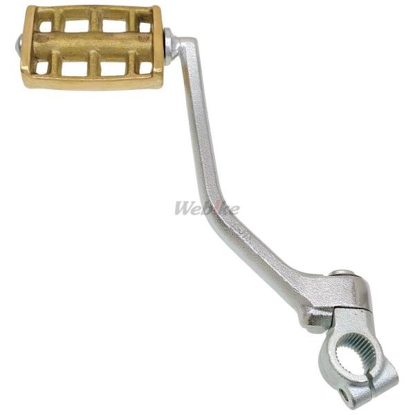 最終値下げましたsr400キックアーム ブラス 真鍮製 YAMAHA SR400/SR500用ブラスキックペダル 真鍮 ヴィンテージ - メルカリ