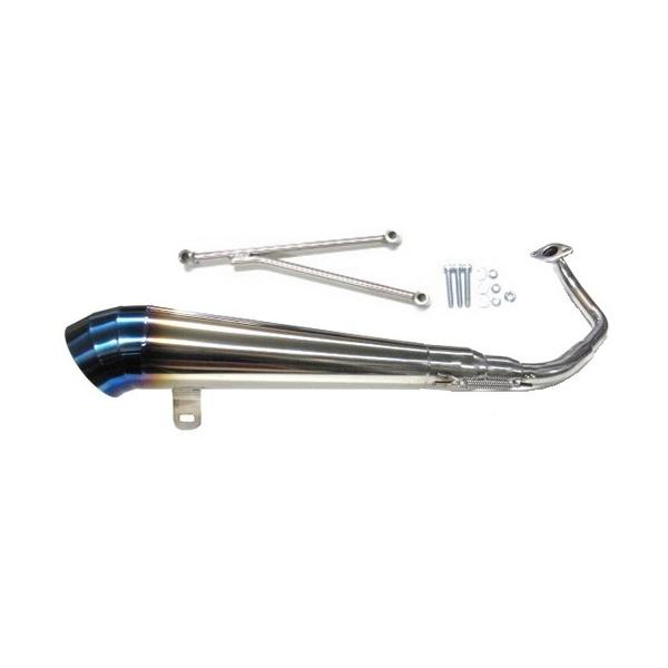 ズーマー　GPマフラー　チタン風　美中古？ Rin Parts リンパーツ Breathing GP Racing TypeR マフラー