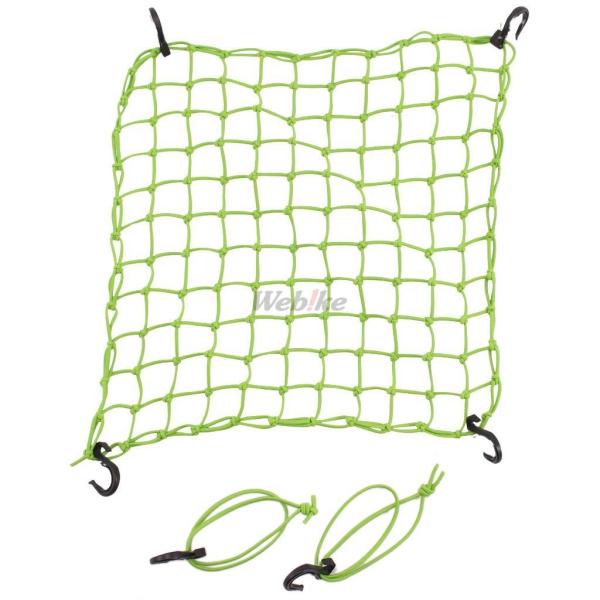 他サイト： DAYTONA デイトナ ポーチ付きネット＆フック カラー：ライムグリーン ツーリングネットの商品画像