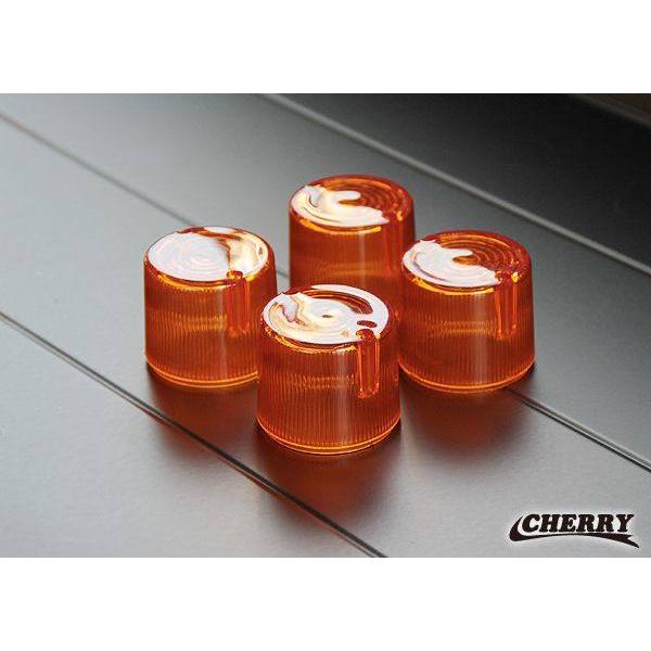 CHERRY チェリー ヨーロピアンウインカー 丸大 スペアレンズセット カラー：オレンジ ウインカーレンズ 灯火類 電装系