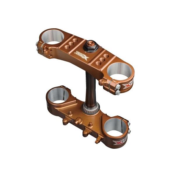XTRIG �G�b�N�X�g���b�O TRIPLE CLAMP for MINI(�g���v�� �N�����v �t�H�[ �~�j) RM85 SUZUKI �X�Y�L �g���v���c���[�E�X�e���E�A���_�[�u���P�b�g �n���h��