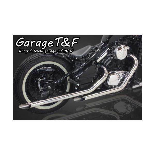 バルカン400 ドラッグパイプマフラー Garage T＆F ガレージ ドラッグパイプマフラー タイプ1 バルカン400