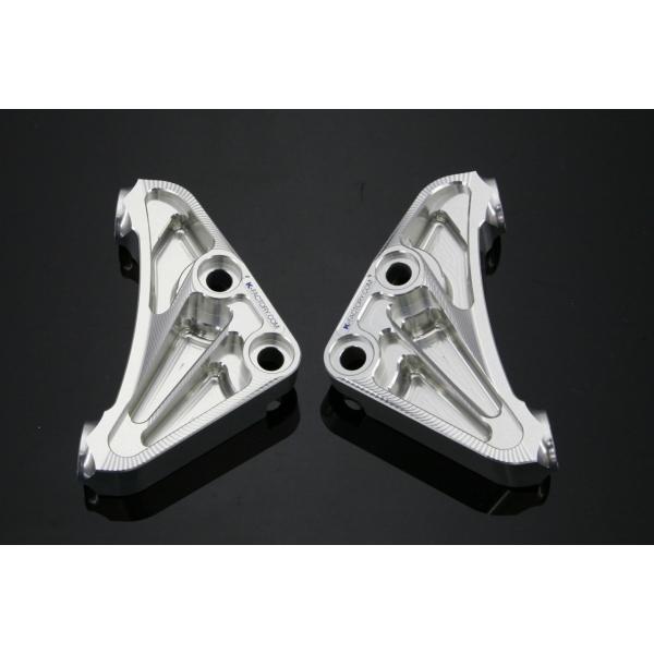 ケイファクトリー　zrx1200daegオーリンズ用　フロントキャリパーサポート K-FACTORY ケイファクトリー フロントラジアルキャリパー