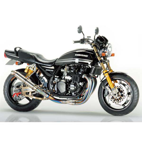 NITRO RACING ナイトロレーシング 4in1 手曲げチタンEXマフラー ゼファー750 KAWASAKI カワサキ フルエキゾーストマフラー マフラー