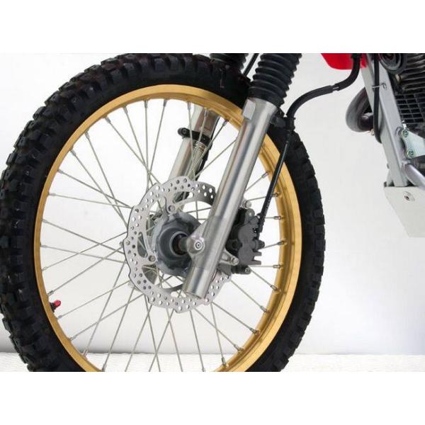 Z-WHEEL �Y�B�[�E�B�[�� �W�O�������[�^�[ �t�����g BRONCO SEROW225WE SEROW225W SEROW225 TRICKER TW225E XTZ125 YAMAHA ���}�n �u���[�L�f�B�X�N���[�^�[ ���i�摜3