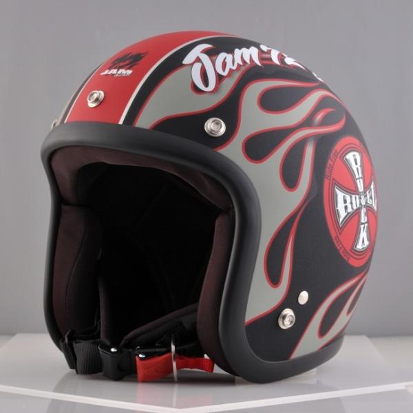 72 Jam Jet Helmet Rock & Roll +ROUTE66手袋 72 Jam Jet Helmet Rock