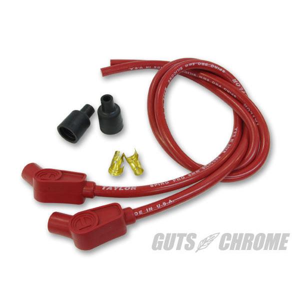 GUTS CHROME（ガッツ クローム） テイラープラグコード45度赤