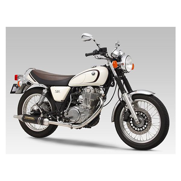p*e様 SR400 ワンオフヨシムラ風ショート菅　スリップオン　ポン付け webike_21844403