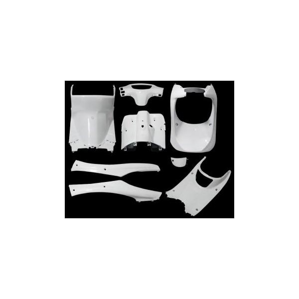 バイクパーツセンター モール8点セット カラー：ホワイト ライブディオ