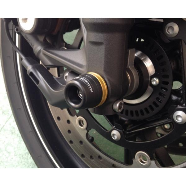K-FACTORY（ケイファクトリー） フロントアクスルスライダー XSR900 MT