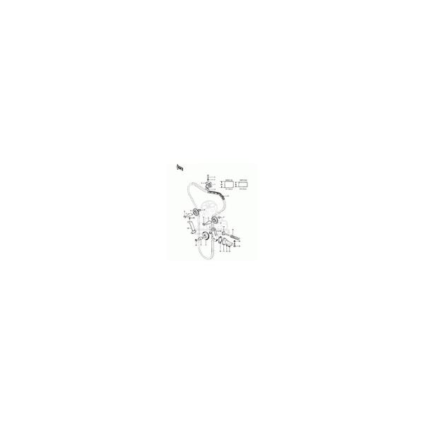 CMS �V�[�G���G�X �_���p�[�A�S��  (Damper�Crubber) Z1 KAWASAKI �J���T�L ���̑��G���W���p�[�c�I�v�V�����E��C���i �G���W���p�[�c �G���W��