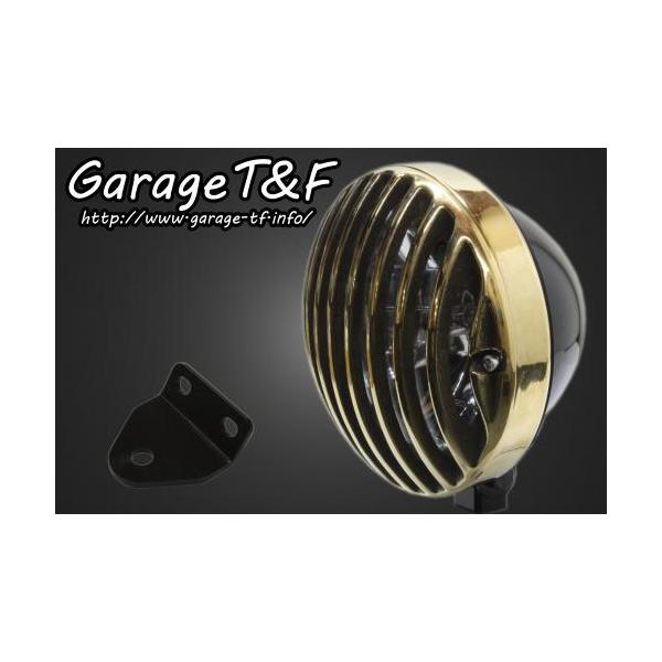 Garage T&amp;F �K���[�W 5.75�C���`�o�[�h�Q�[�W�w�b�h���C�g�����C�g�X�e�[�L�b�g �^�C�vC SR400 YAMAHA ���}�n �w�b�h���C�g ���Η� �d���n