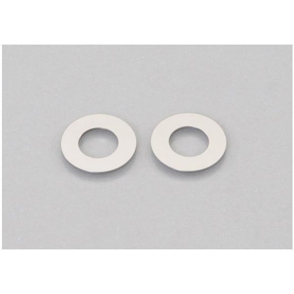 他サイト： K-CON キタココンビニパーツ スペーサーワッシャー（ステンレス） サイズ：(内径/A)6.5mm ×(外径/B)12.5mm×(厚み/C)0.3mm 2個入り カラー・スペーサー・シムの商品画像