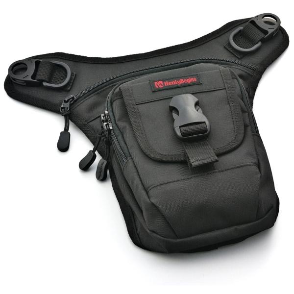 他サイト： HenlyBegins ヘンリービギンズ ホルスターバッグ ファスナーカラー：ブラック レッグバッグ・ホルスターバッグ バッグの商品画像