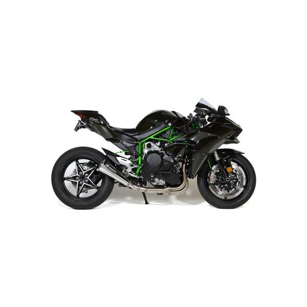 Kawasaki Ninja H2 Brock'sフルエキゾーストマフラー Brock's Performance Ninja H2 ステンレススラッシュカットフル