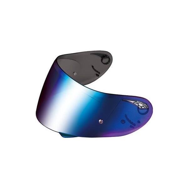 他サイト： OGK KABUTO オージーケーカブト CF-1Wミラーシールド カラー：ブルーミラー(ベースカラー：ミディアムスモーク) KAMUI-3 [カムイ・3] SHUMA[シューマ]の商品画像