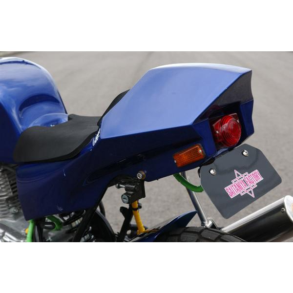 エイプ50\100 専用シングルシート Webike | OSCAR オスカー APE100用 ゼッケンシングルシート 白