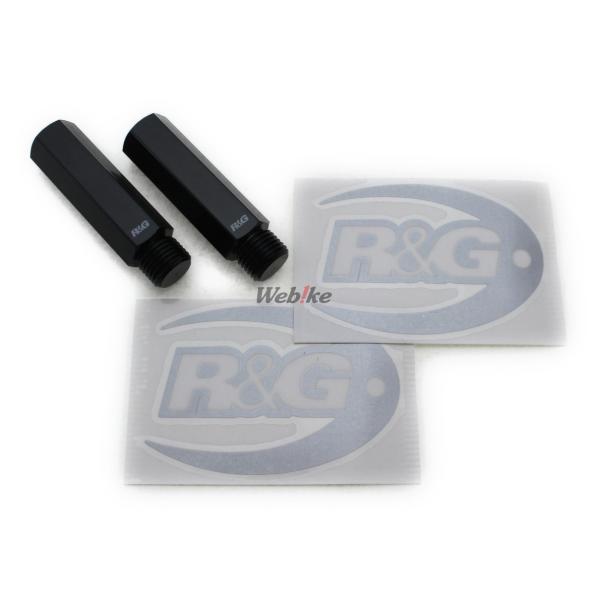 R&amp;G A[AhW[ ~[CU[ M10×1.25yMirror Risers for M10×1.25 Thread Mirrorsz YAMAHA }n APRILIA AvA KTM ~[
