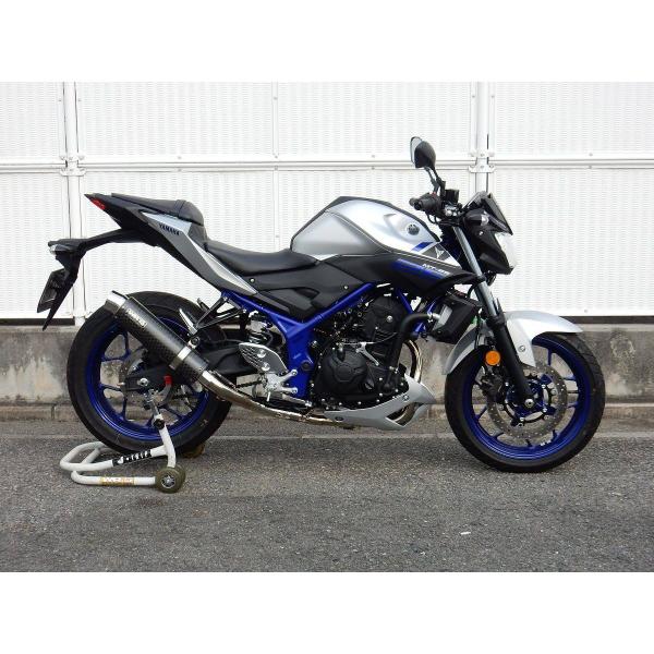YZF-R25/MT-25用WR’Sフルエキゾースト マフラー　中古 WR'S（ダブルアールズ） WR'S フルエキゾーストマフラー サイレンサー