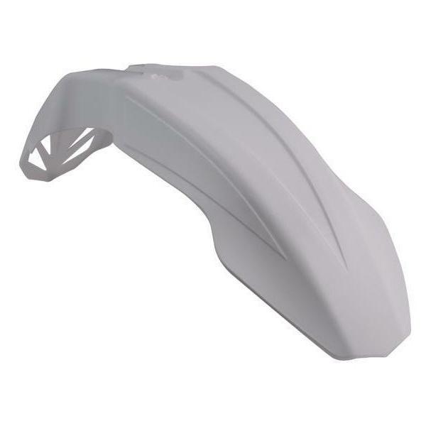 RACETECH [XebN SuperMotard Front Fender White tgtF_[ tF_[֘A O