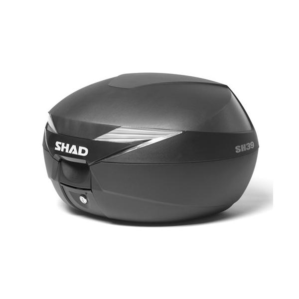 単品購入可 SHAD(シャッド) SH39 トップケース 無塗装ブラック SH39BK 