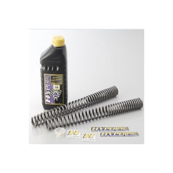 HYPERPRO ZRX1200R S のフロントフォークスプリング カワサキ ZRX1200 ZRX1200R フロントフォークスプリング 片側