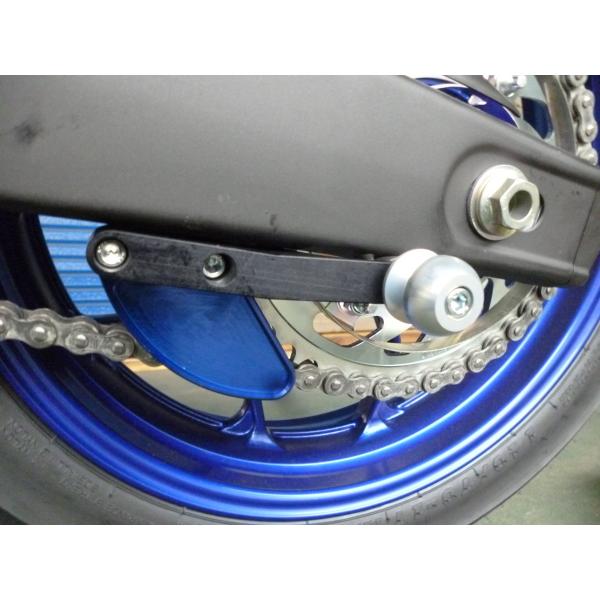 K&amp;T �P�C�A���h�e�B�[ �`�F�[���K�[�h �J���[�F�u���[ YZF-R25 YZF-R3 YAMAHA ���}�n �t���[��