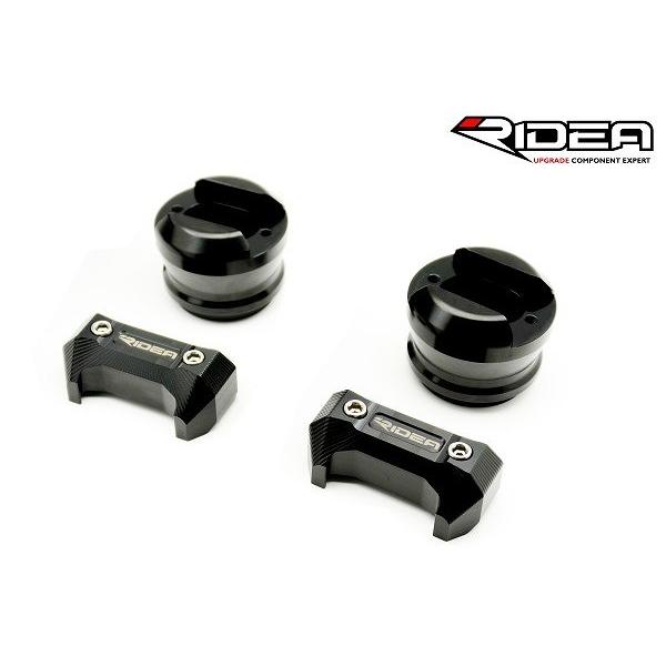RIDEA ���f�A �t���[���X���C�_�[ �X�^���_�[�h�^�C�v �J���[�F�u���b�N MT-03 (2015-) MT-25 MT03 YAMAHA ���}�n �G���W���X���C�_�[�E�t���[���X���C�_�[