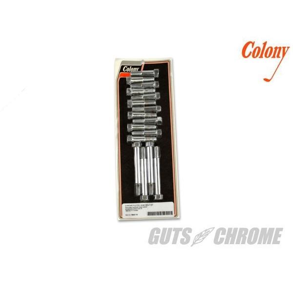 爆買い!】 ショベルエキゾーストボルトセット GUTS CHROME ガッツクローム GUTS CHROME GUTS CHROME:ガッツクローム マフラークランプ TOURINGファミリー
