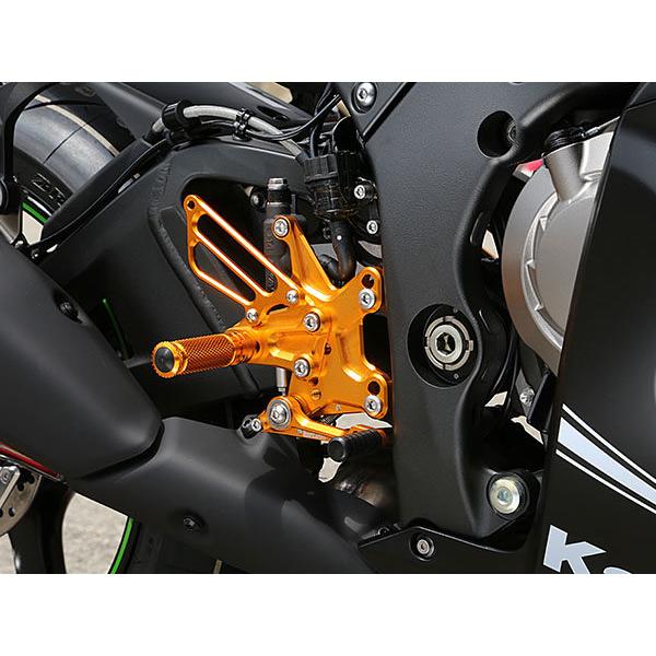 WIZH ウィズ BEV2 バックステップ ZX-10R (08-10) KAWASAKI