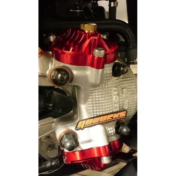 Go Works �S�[���[�N�X �V�����_�[�w�b�h�T�C�h�J�o�[ �J���[�F�S�[���h GTR150 GTR125 GTR FI (��p) aero 125 CYGNUS X BWS125 BWS R ES 150 coin 110