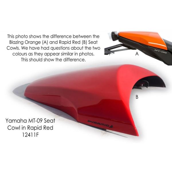 Pyramid Plastics s~bhvX`bN \EV[gJE(Solo Seat Cowl) J[FRapid Red MT09 FZ09 YAMAHA }n VOV[gJE V[g֘A