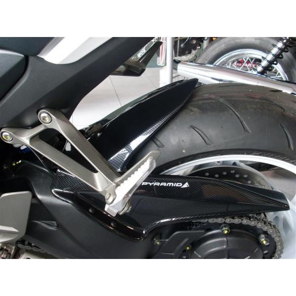 Pyramid Plastics �s���~�b�h�v���X�`�b�N ���A�t�F���_�[(Hugger) �J���[�FCARBON LOOK CB1000R HONDA �z���_ ���A�t�F���_�[ �t�F���_�[�֘A �O��