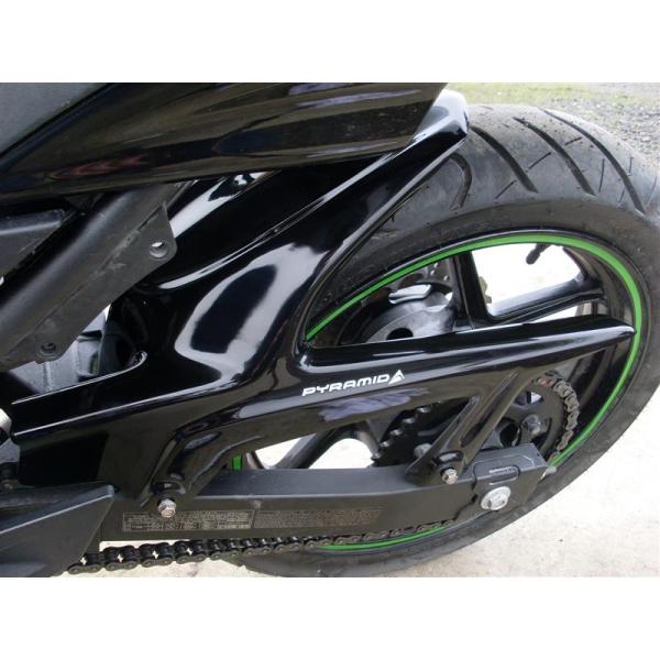 Pyramid Plastics s~bhvX`bN AtF_[(Hugger) ^CvFGloss Black Ninja 250R KAWASAKI JTL AtF_[ tF_[֘A O