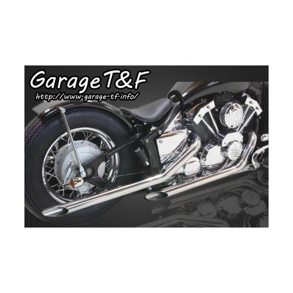 Garage T＆F ガレージ ドラッグパイプマフラー タイプ1 2008年式までの