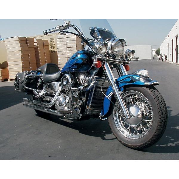 LINDBY r[ nCEFCo[ N[ VN1500 96-10pyLINBAR 96-10 CHR [1907-5013]z KAWASAKI JTL GWK[h t[