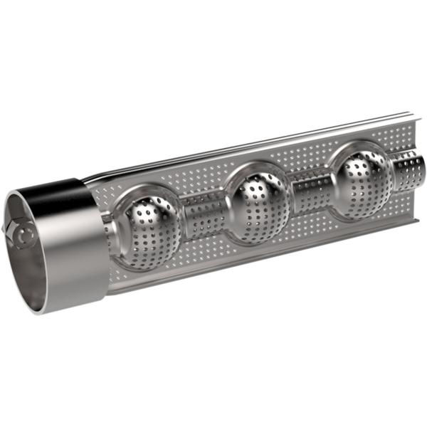 KHROME WERKS N[[NX obt F^2.125EA yBAFFLE EXHAUST F/2.125EAz obtECi[TCT[ }t[