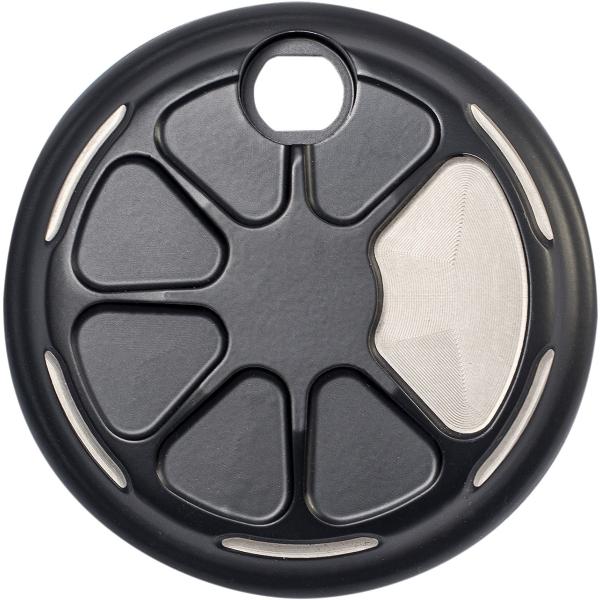 FUSION BY LA CHOPPERS t[WoCGG[`bp[Y t[GLbv [bg ubN 1996-2017pyCAP FUEL KNURL BLK 96-17 [0703-0678]z