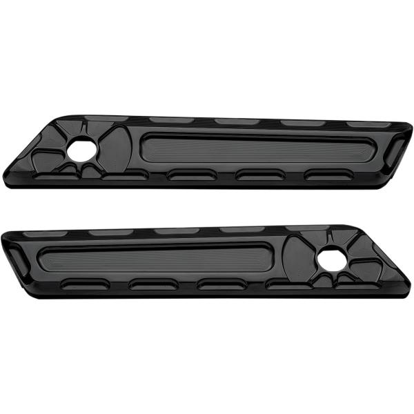 FUSION BY LA CHOPPERS �t���[�W�����o�C�G���G�[�`���b�p�[�Y �q���W�J�o�[ �u���b�N FL 2014-17�p�yHINGE CVR 14-17 BK [3501-1078]�z �O��