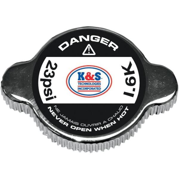K&amp;S TECHNOLOGIES PCAhGXeNmW[Y WG[^[Lbv HP RACE 23PSI yRADIATR CAP [1903-0011]z WG[^[ p֘A GW